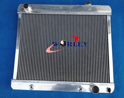 3ROW Aluminum Radiator & Fans for 1963-1966 Chevy C10 C20 C30