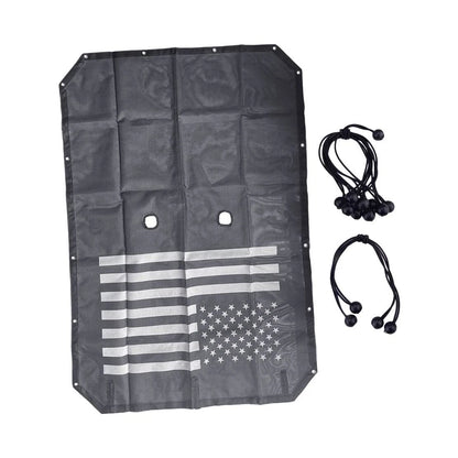 Mesh Sunshade Bikini Top Net Cover for Jeep Wrangler JK (2007-2017)