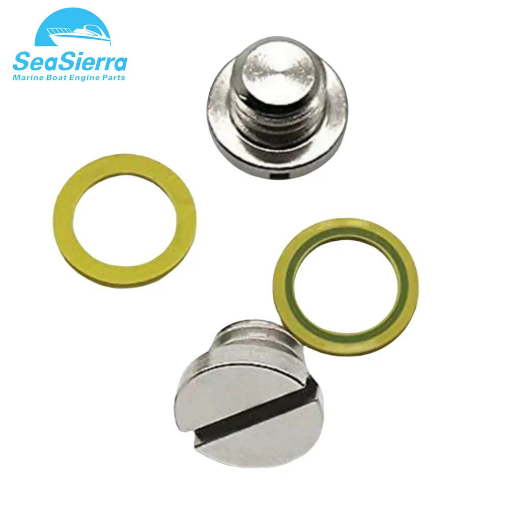 Lower Unit Drain Plug Screw for Mercury 18-2244, 10-79953A2, 10-79953Q2