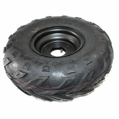 145/70-6 6" 3 Stud Wheel Rim Tire for 110cc Quad Dirt Bike ATV Buggy