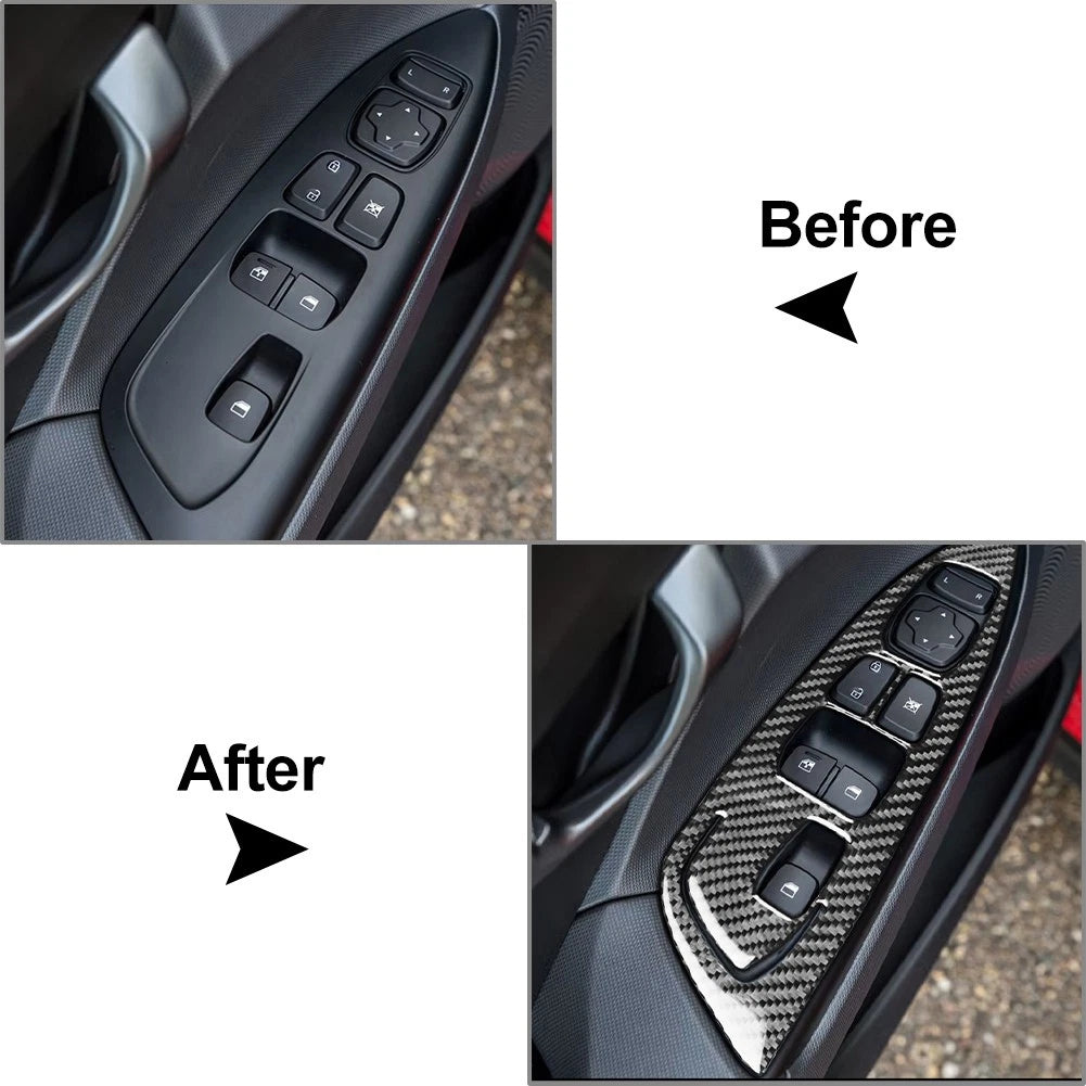 Window Lift Switch Panel Cover Trim for Hyundai Veloster JS (2019-2023)