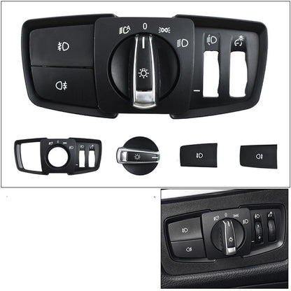 4pcs Headlight Switch Button Panel for BMW 1 Series F20 F21 (2012-2018)