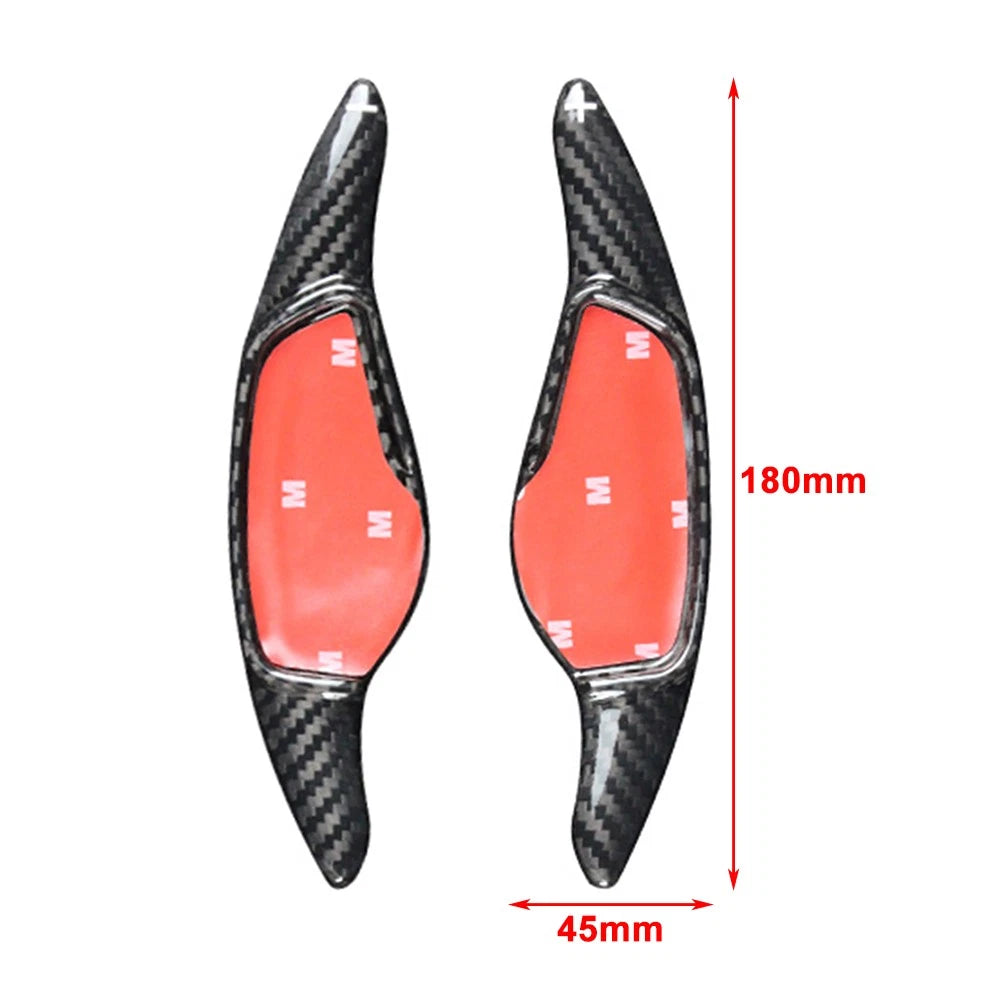 Black Steering Wheel Shift Paddle Shifter Extension for Hyundai LA Festa (2019-21)
