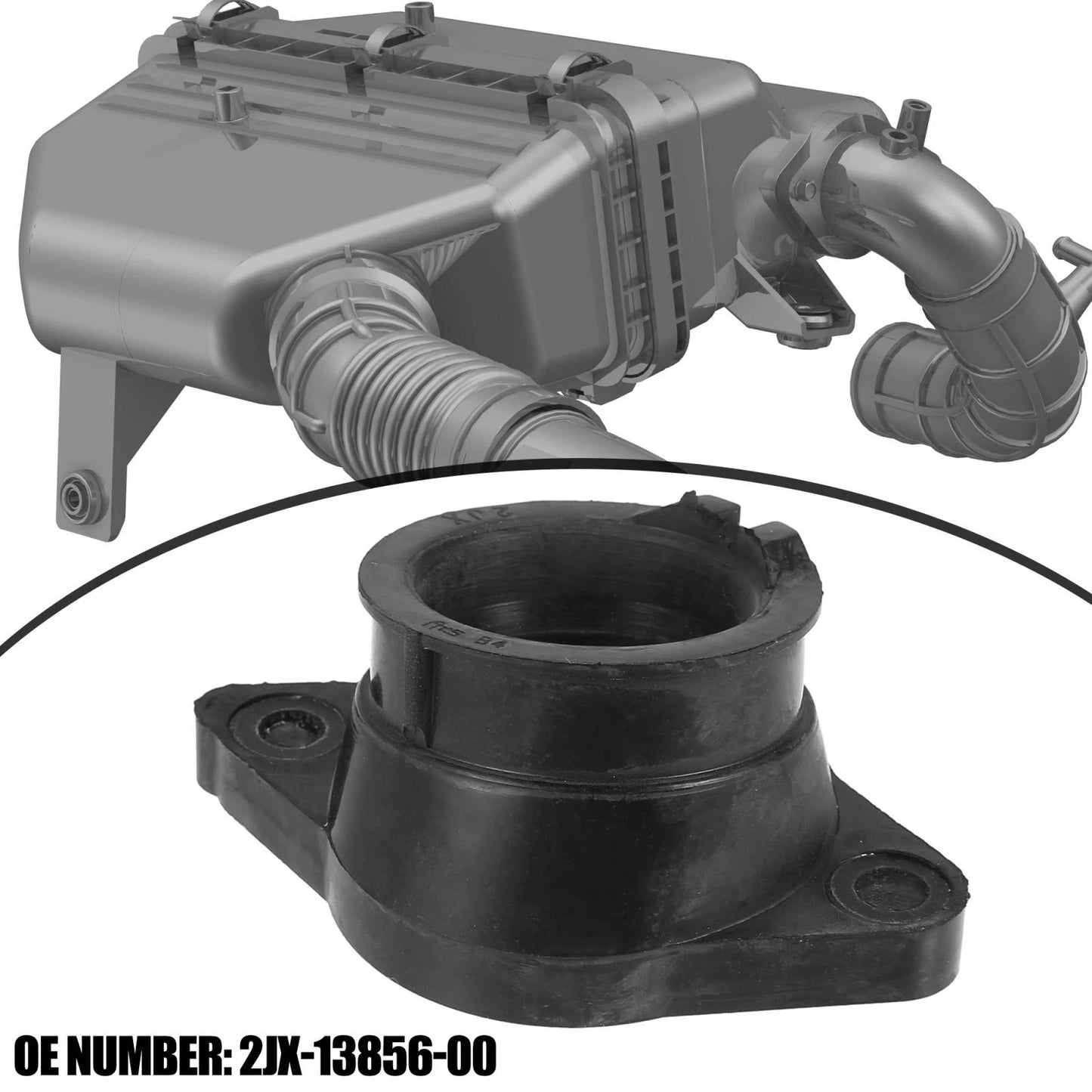 Carburetor Manifold Adapter for Yamaha TW200 TRAILWAY (1987–2010)