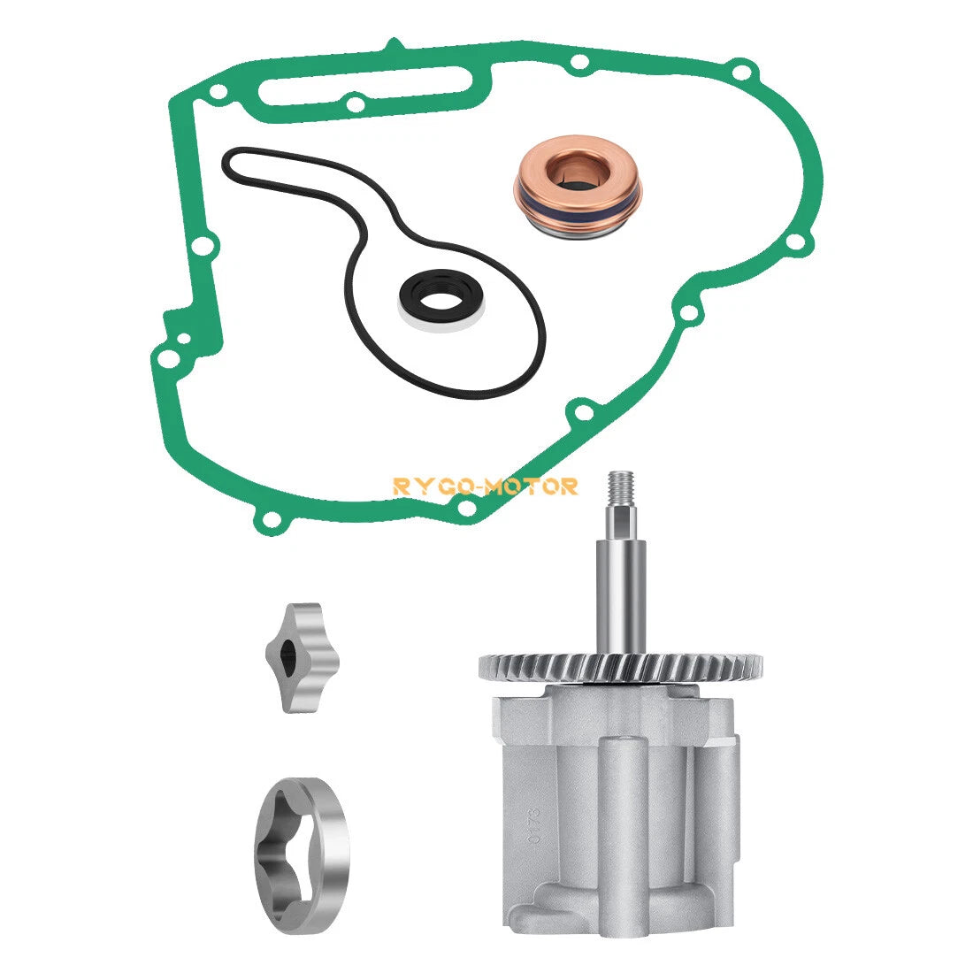 Oil Pump & Water Pump Impeller Seal Kit for Polaris Ranger 800 Crew 800 XP