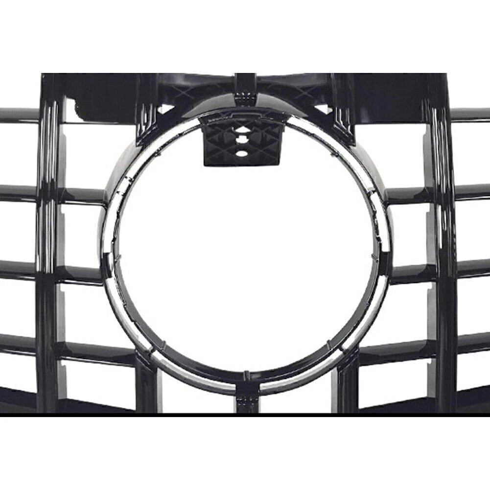 Gloss Black Front Grille for Mercedes Benz E-Class W212 4D (2010-2013)
