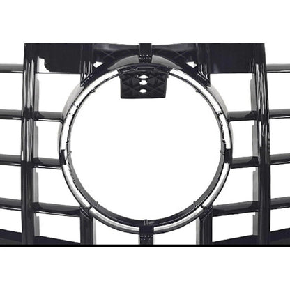 Gloss Black Front Grille for Mercedes Benz E-Class W212 4D (2010-2013)