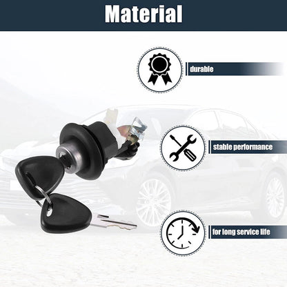 Ignition Switch Lock Cylinder w/ 2 Keys for Nissan Almera, Renault Sandero (2012-2020)