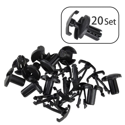 20 x Bolt Fastener Clip Rivets for Honda Motorcycle (Fits 90683-GAZ-003)