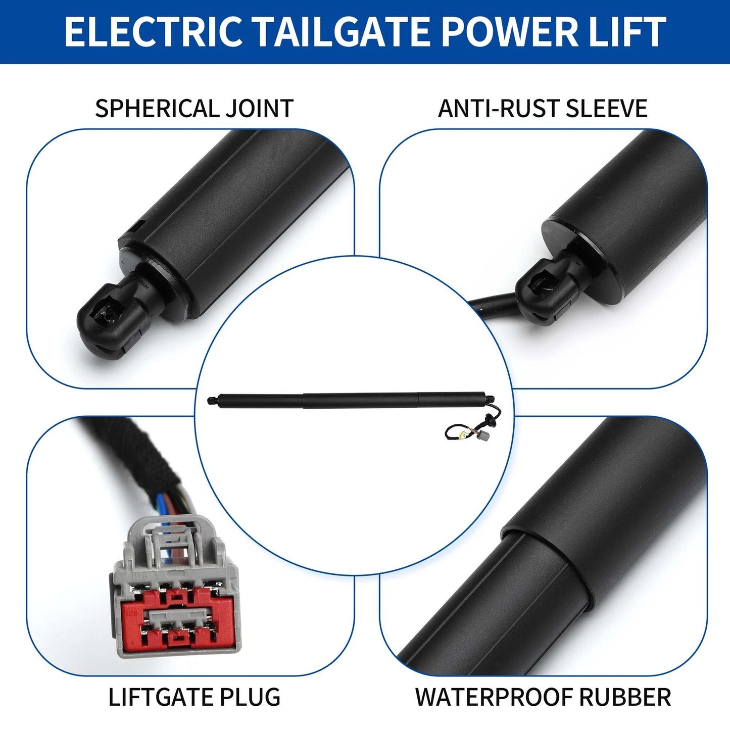Rear Left Tailgate Lift Support for Jeep Grand Cherokee WK2 (2011-2022)