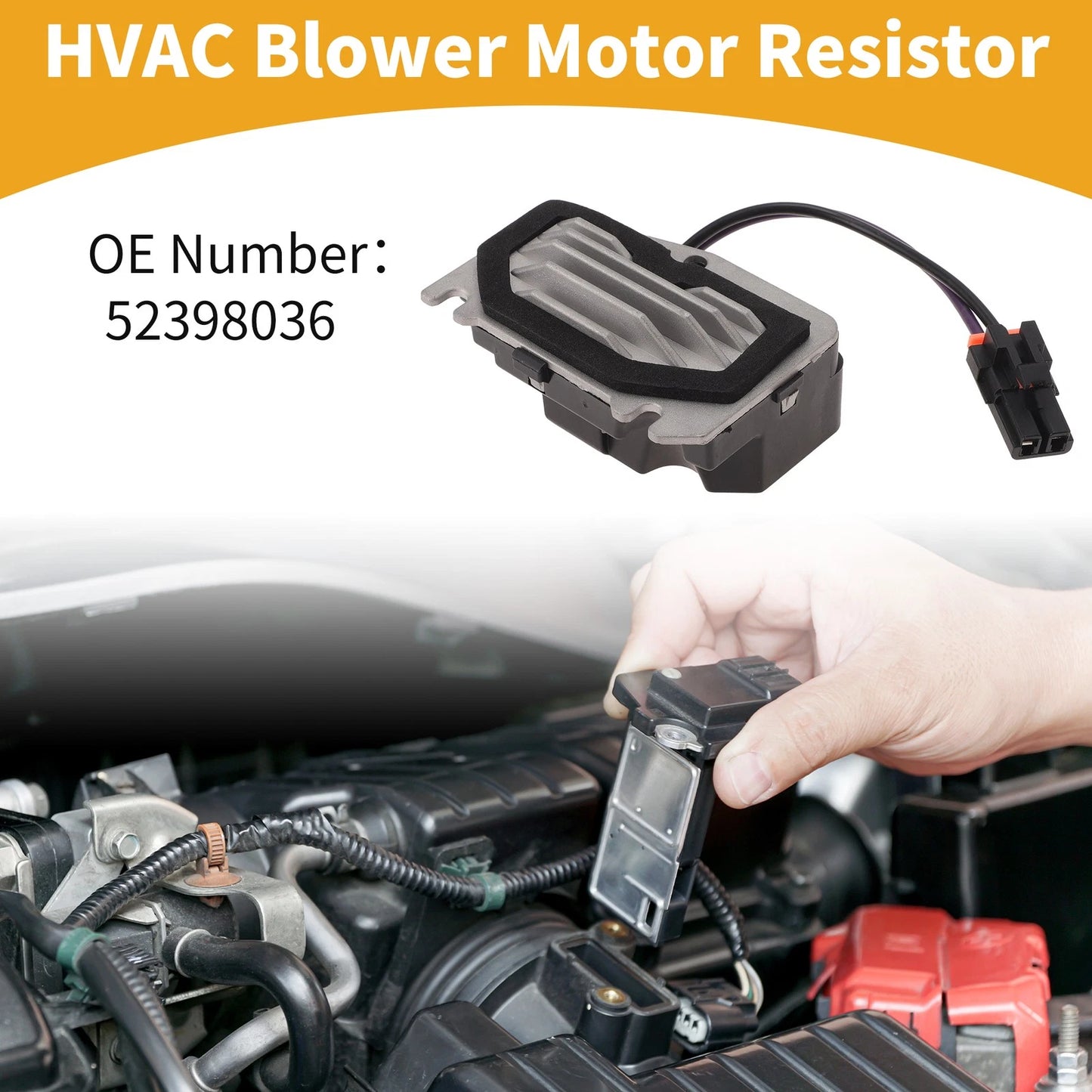 HVAC Blower Motor Resistor for Buick Regal (2010–2017)