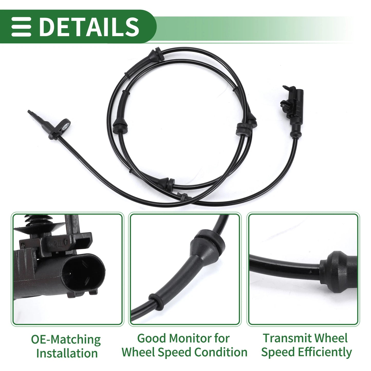 ABS Wheel Speed Sensor for Infiniti G37 Q60 (2011-2013)