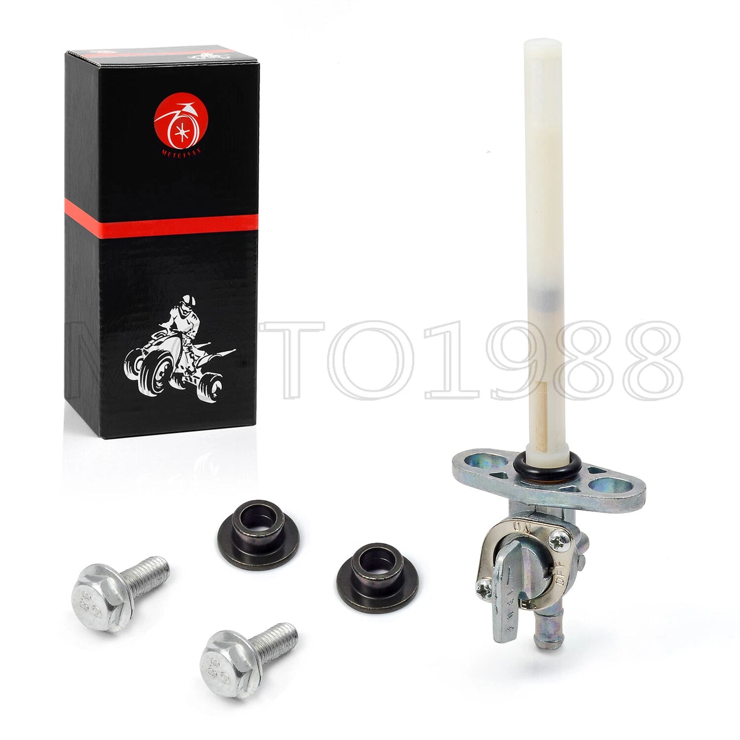 Gas Valve Petcock with Screws Kit for Honda ATC250R (1985–1986)