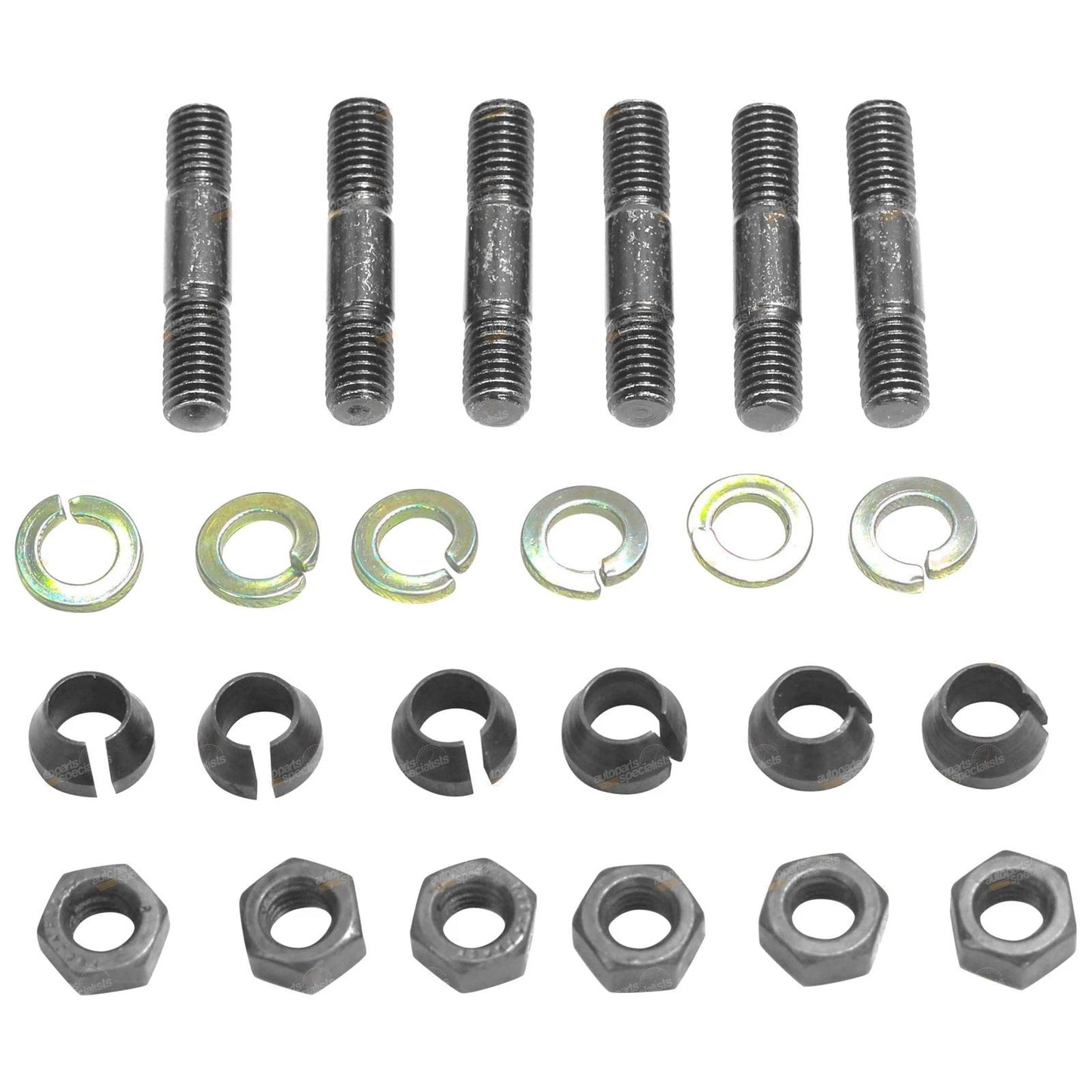 Front or Rear / 6 Axle Stud Nut / for BJ40 BJ42 FJ40 FJ45 FJ55 HJ45 HJ47