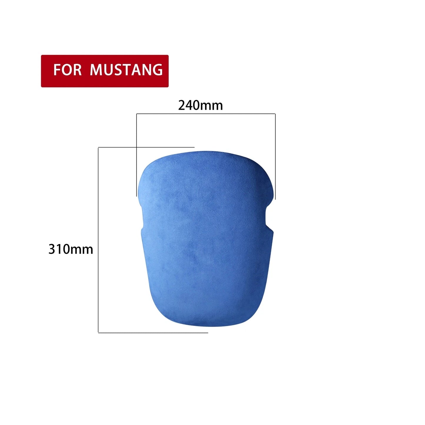 Armrest Center Console Cover for Ford Mustang 2015-2020 (2015-2020)