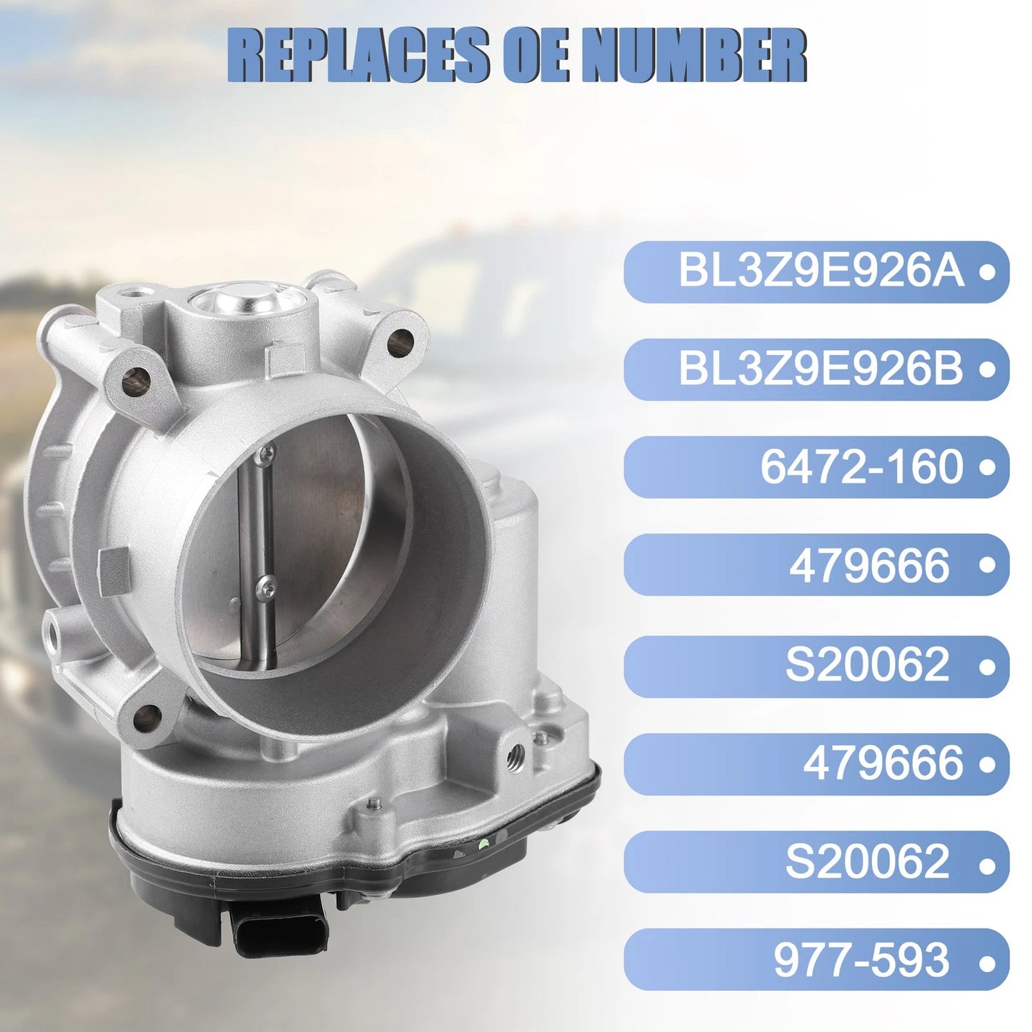 Throttle Body Assembly for Ford F-150 2011-2016