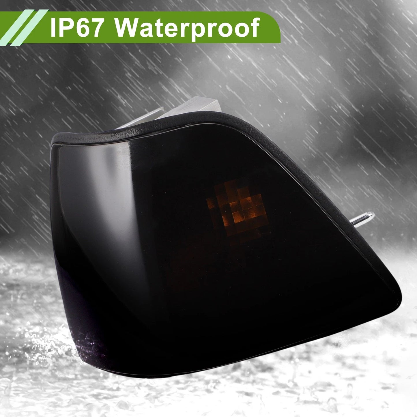 1 x Left Corner Signal Light Cover for BMW 3 Series (1992-1998)