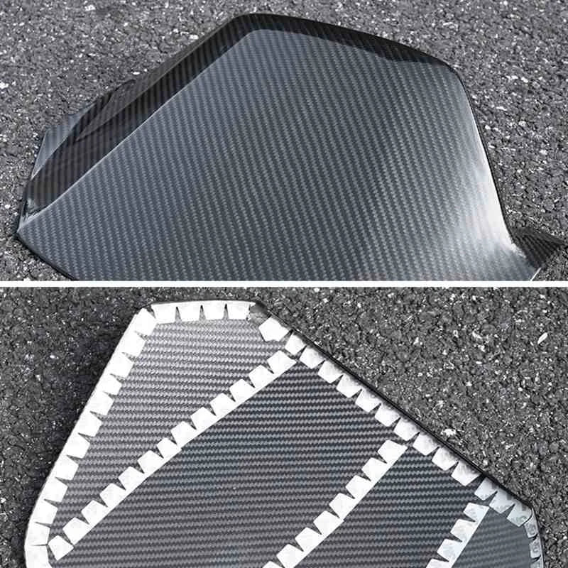 Carbon Fiber Dashboard Multimedia Upper Panel Cover Trim for Subaru WRX 2022-23