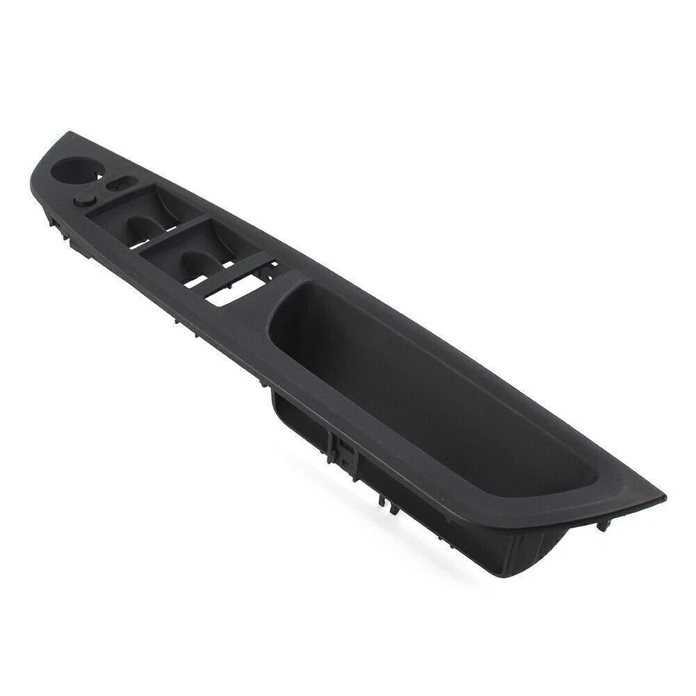 Inner Door Handle Trim Cover for BMW X5 X6 E70 RHD Matte Black (2007-2013)
