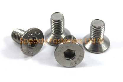 4 x rotor brake discs, hub bolts & stainless screws for Renault Laguna