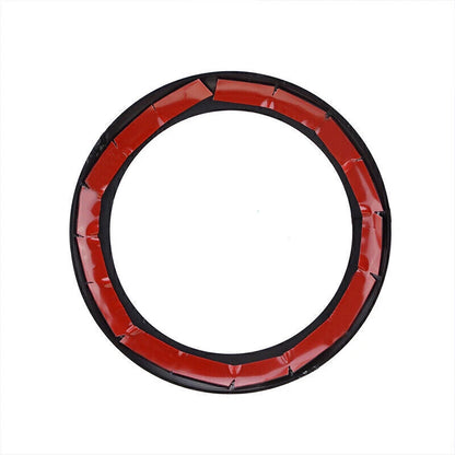 Black Rear Badge Ring Cover for BMW 1 Series F20 F21 M135i M140i (2011-2019)