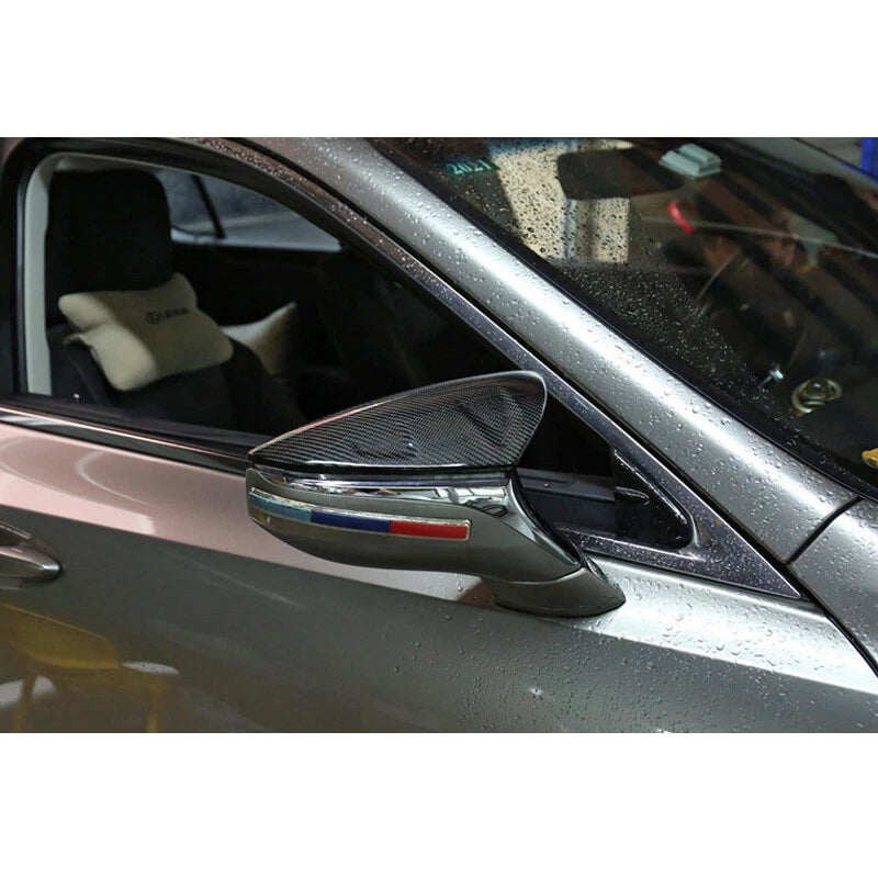 Real Carbon Fiber Replace Side Mirror Shell Cover For Lexus ES350 LS500 2018-24