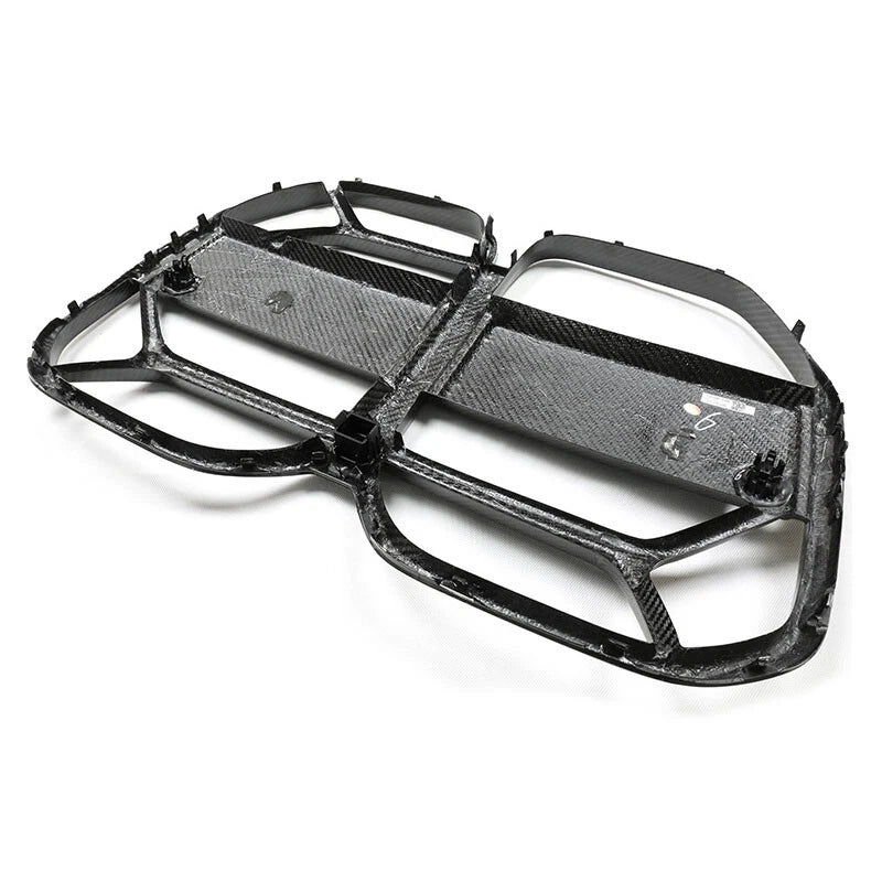 Dry Carbon Fiber Front Bumper Grille Grill for BMW 4 Series G22 2021-2023