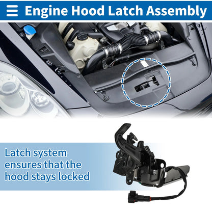 Hood Latch Assembly 1 Pc for Toyota COROLLA (2019–2024)