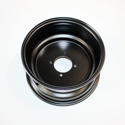 Black 10" Front Wheel Rims for Quad Dirt Bike ATV (66mm Hole, 4 Stud)