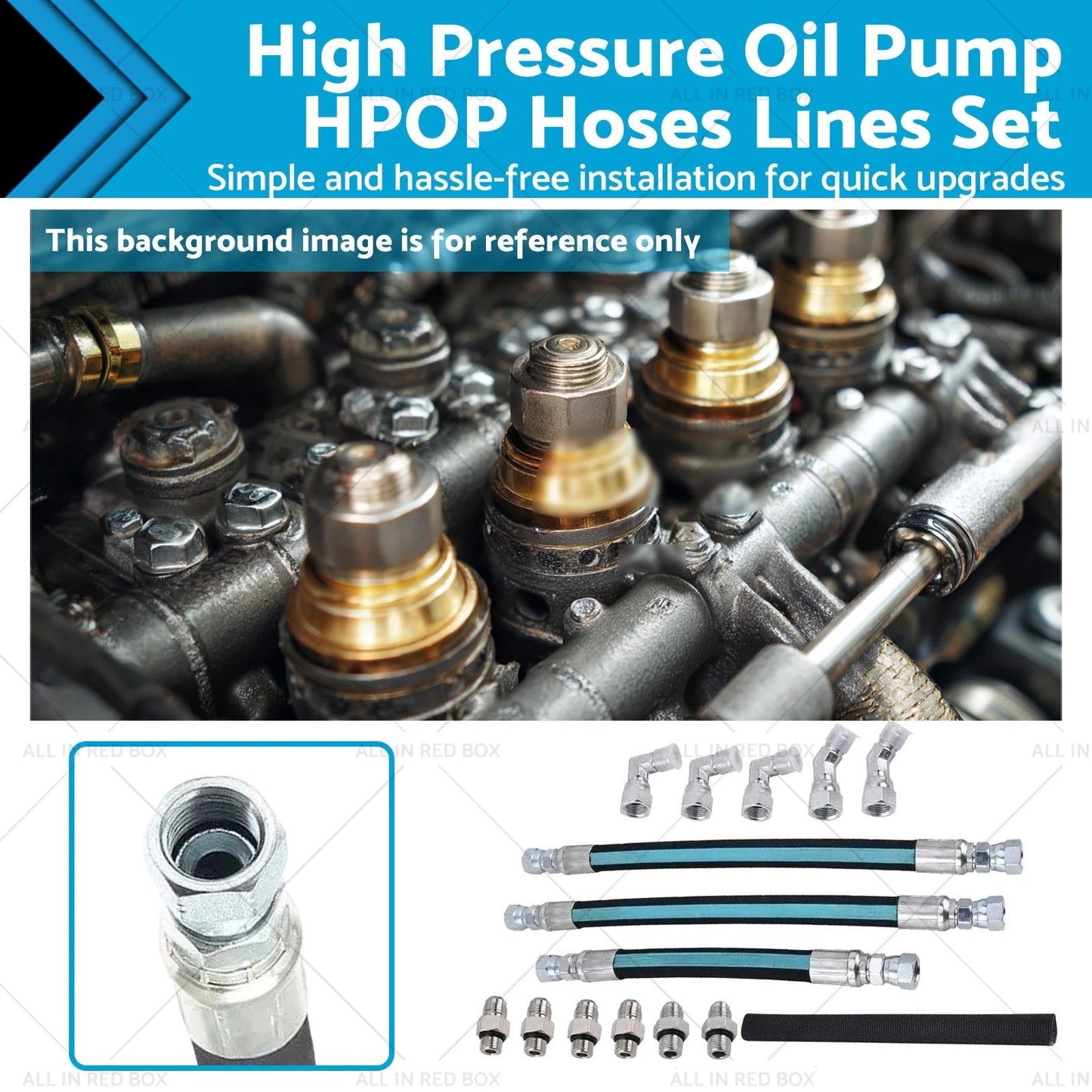 High Pressure Oil Pump Hoses for Ford Excursion (2000-2005)
