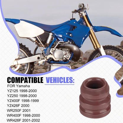 2 x Front Fork Rubber Guide Buffer for Yamaha YZ125 YZ250 (1998–2000)
