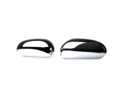 Chrome Mirror Covers for Jaguar X-Type, XK, XKR, XJ, X350, S-Type (2001-2009)