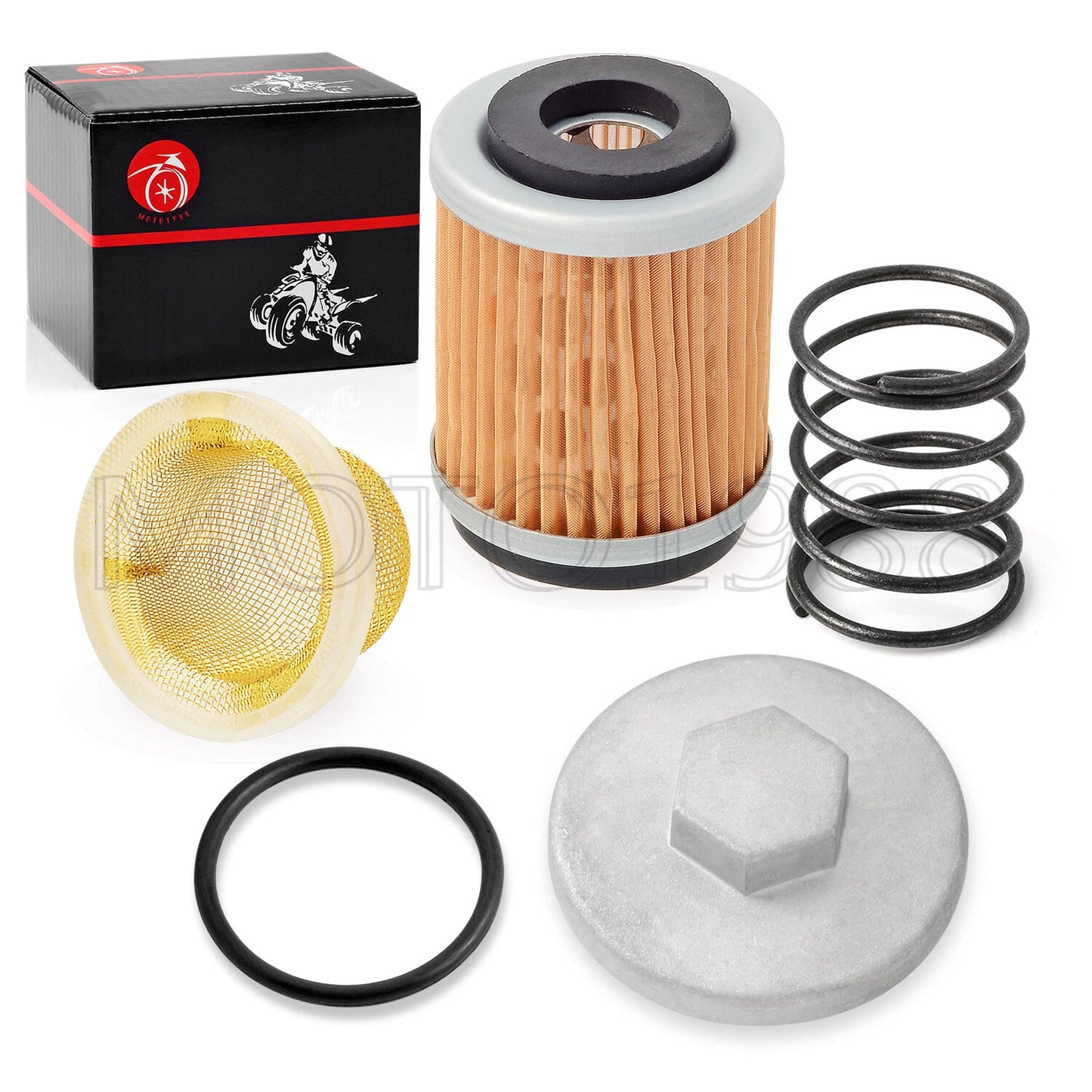Oil Drain Plug CAP Spring Oil Filter STRAINER for YAMAHA SR185/XT225/BW200/TT225