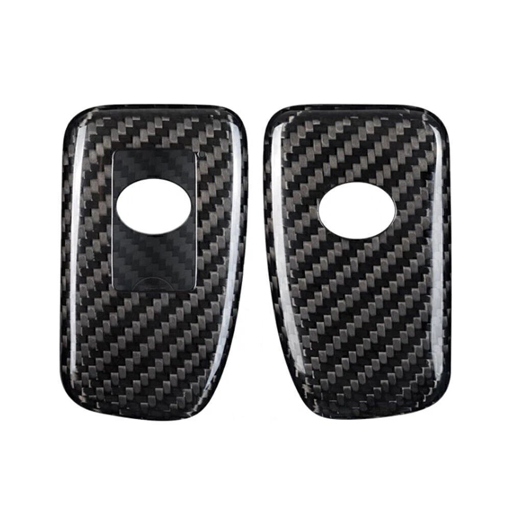 Carbon Fiber Black Smart Key Fob Shell Cover for LEXUS (2014-2017)