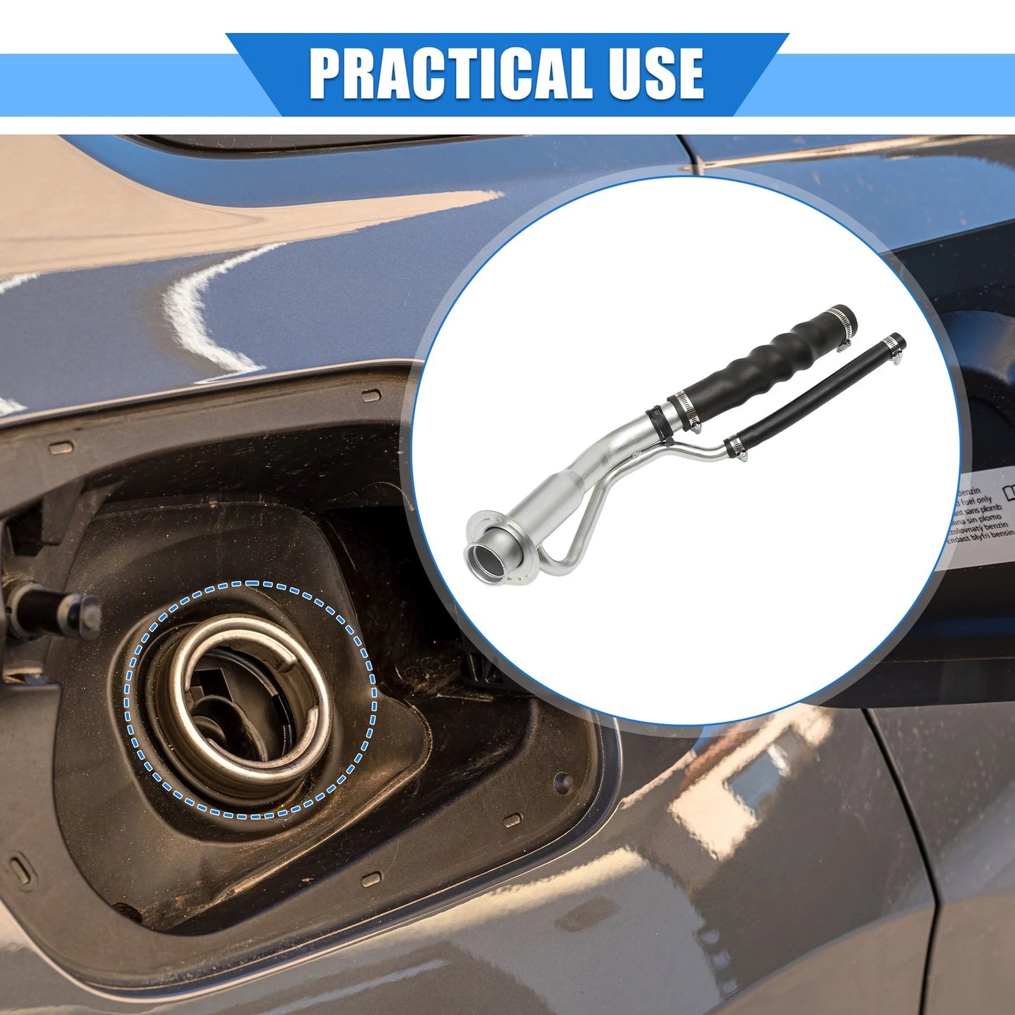 Fuel Filler Neck Hose for Ford E-150 Econoline (2000-2005)