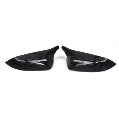 Glossy Black Rear Mirror Cover Caps for BMW X5 X6 E70 E71 (2007-2013)