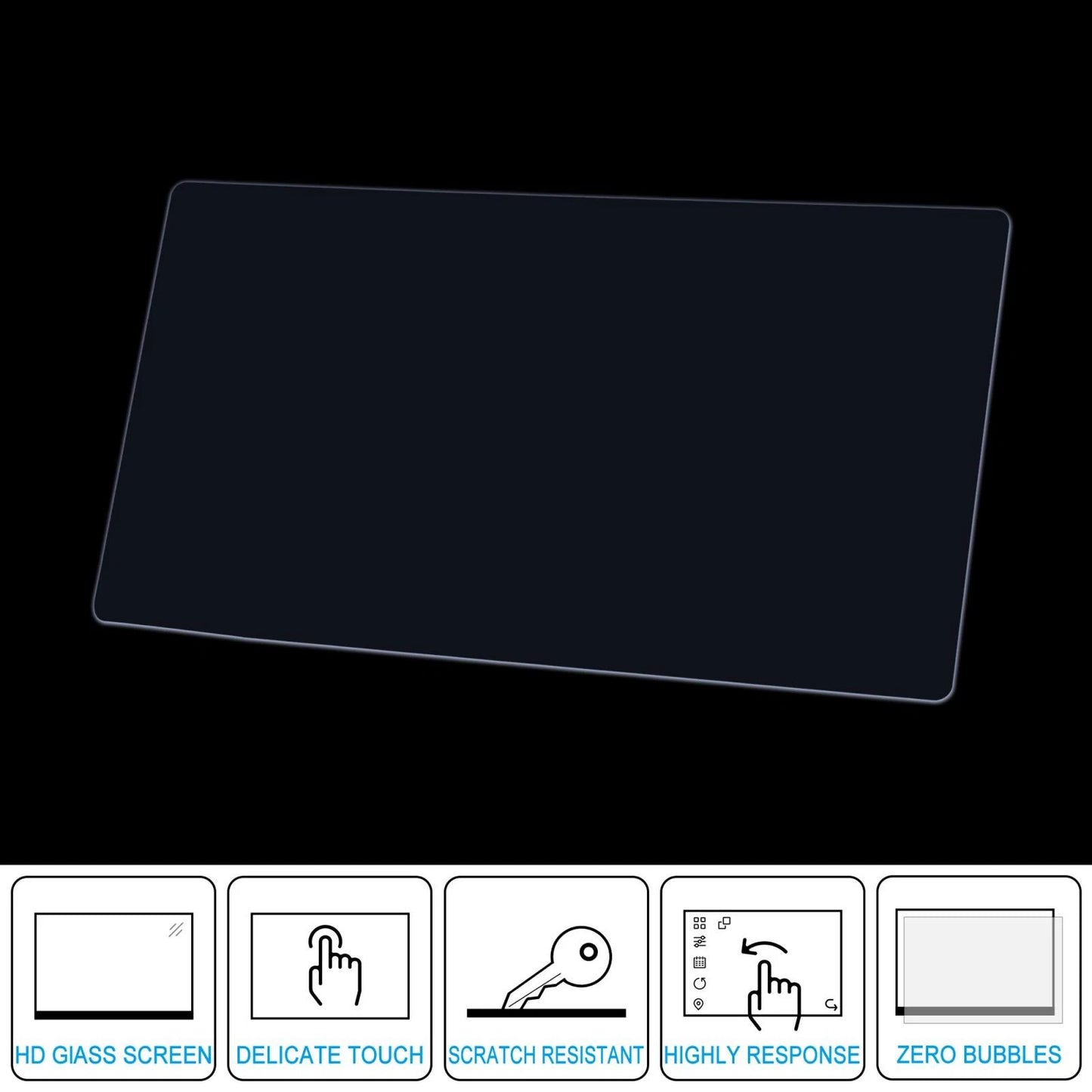 6.5 Inch Auto Thickness Screen Protector for BMW F45 F46 F48 X1 (2013-2020)