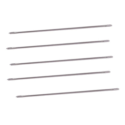 100pcs Double Eye Shoulder Needles 4.5mm for Knitting Machines