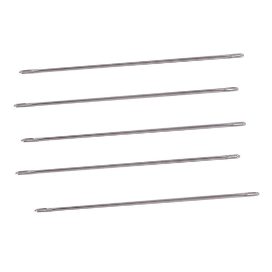 100pcs Double Eye Shoulder Needles 4.5mm for Knitting Machines