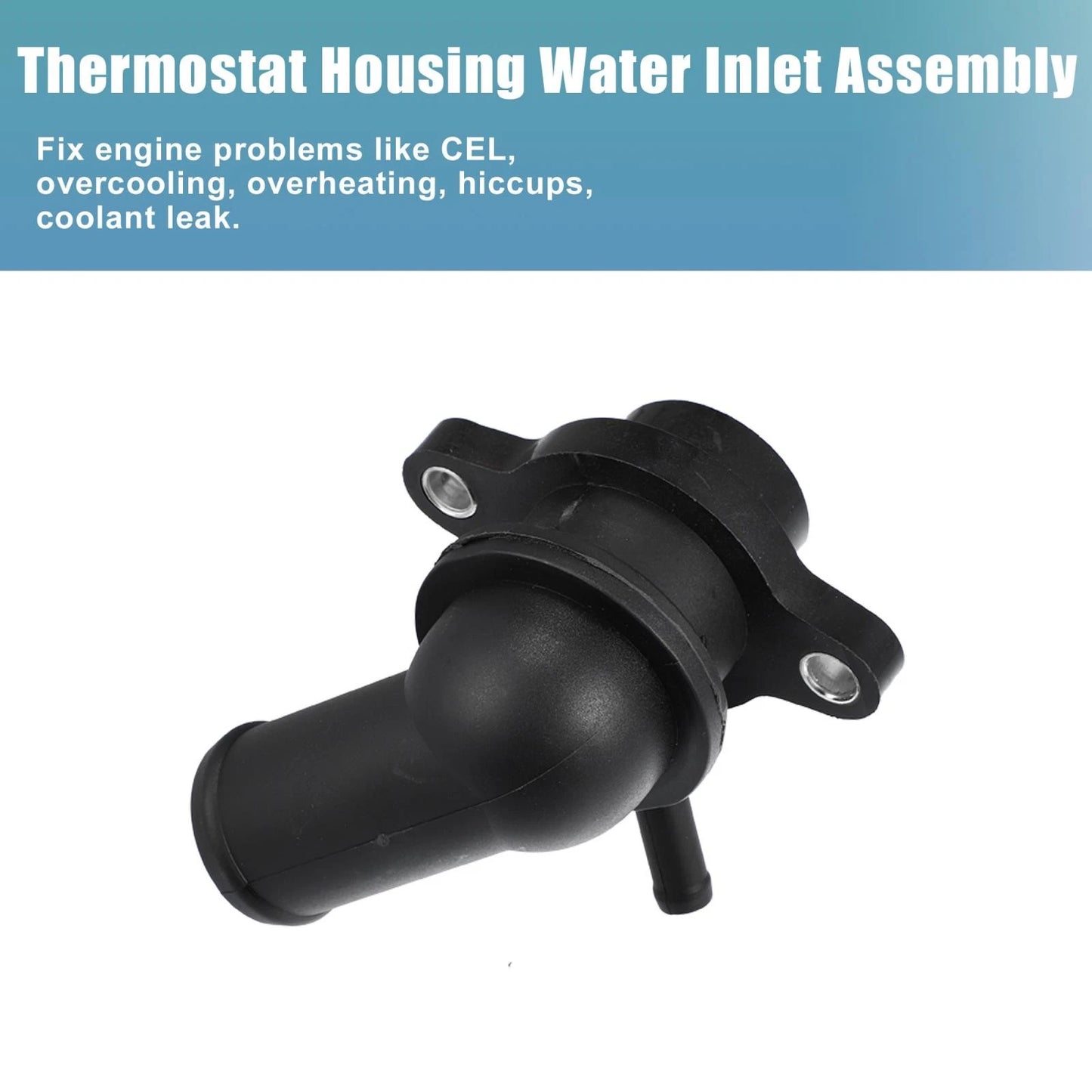 Engine Coolant Thermostat Housing Assembly for Chevy Aveo (2004-2017)