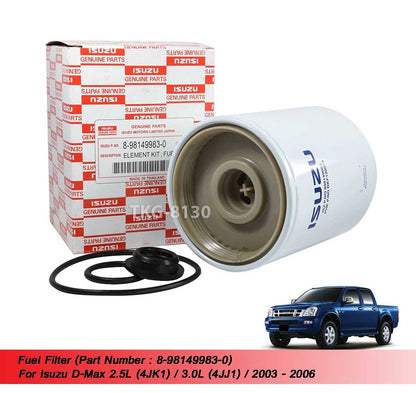 Fuel Filter for Isuzu Dmax 2.5L 4JK1 3.0L 4JJ1 (2003-2006)