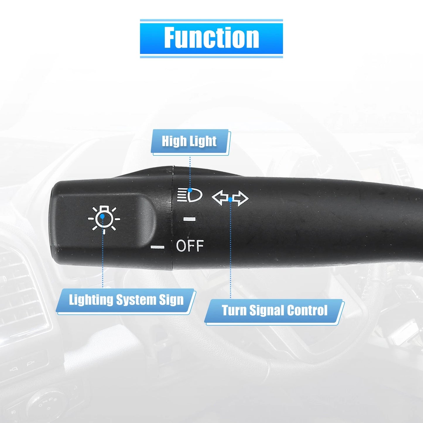 Turn Signal Switch for Toyota Corolla RAV4 Tacoma (2003–2023)