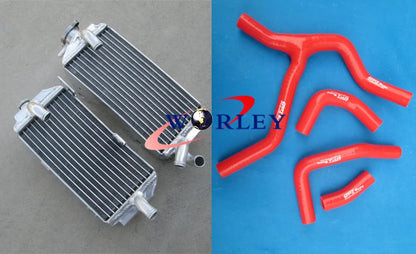 Aluminum Alloy Radiator & Silicone Hose for Honda CRF450R (2013-2014)