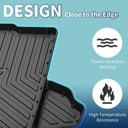 Flat Face Cargo Liner Rear Trunk Mat for Honda CR-V (2017-2022) 1 Pc