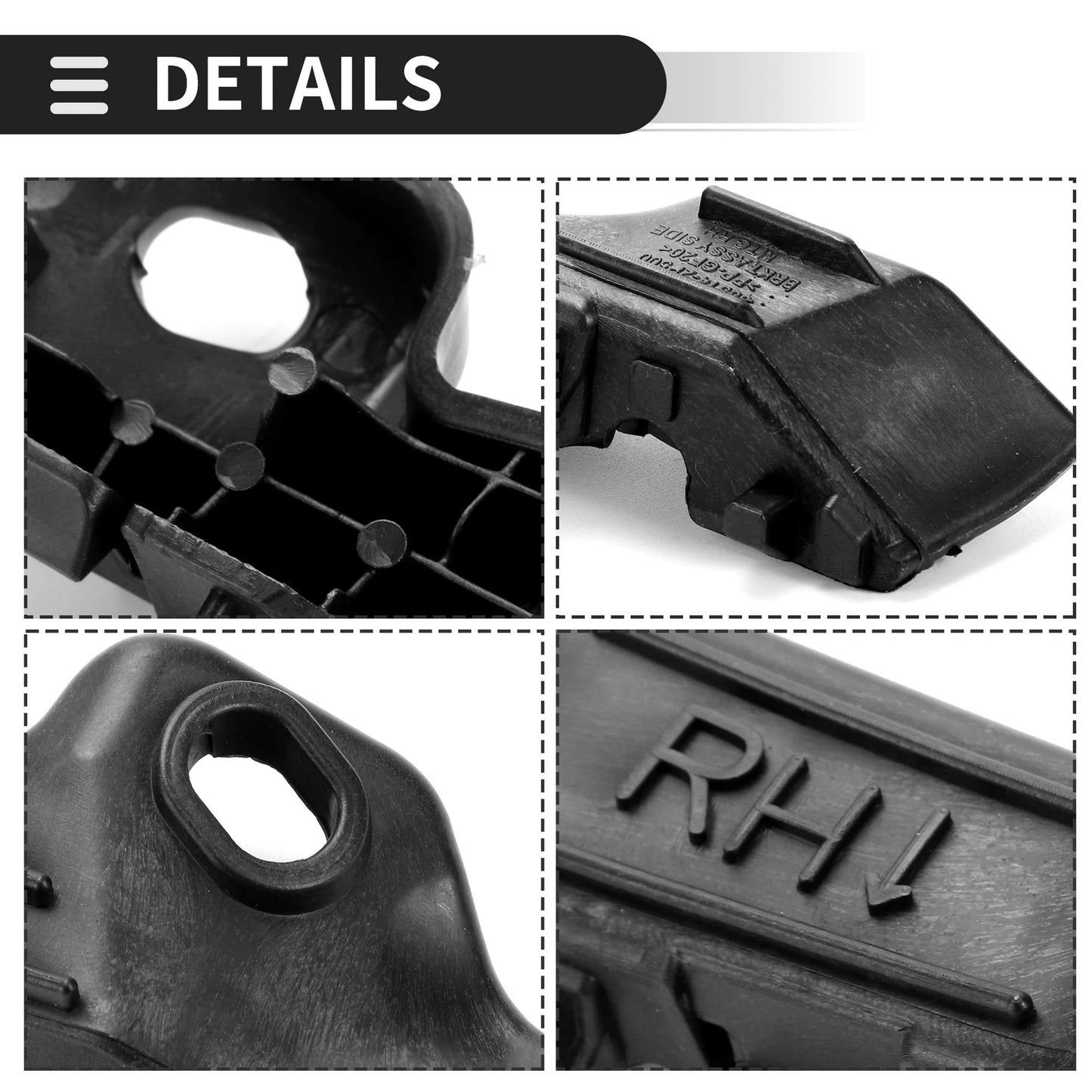Right Front Bumper Retainer Bracket for Kia Sorento (2014-2015)
