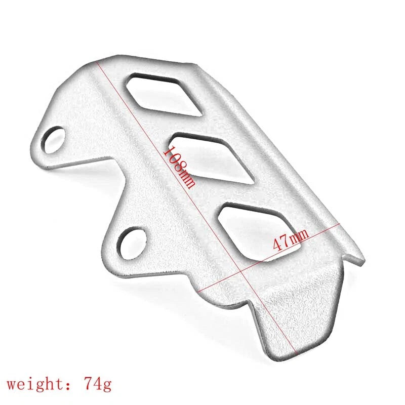 Chrome Brake Cylinder Guard Cover for Yamaha Tenere 700 (2019-2023)