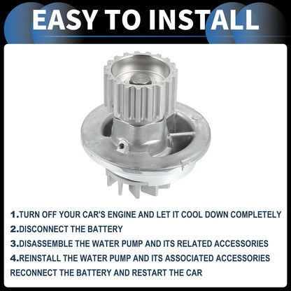 Water Pump for Chevrolet Aveo Seals Kit (2004 - 2016)