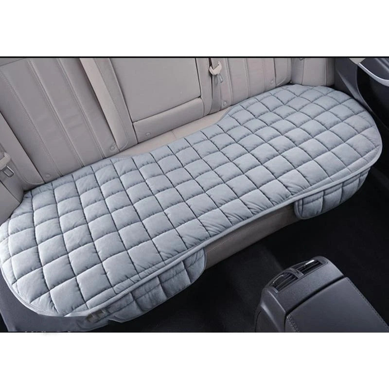 Universal Car Rear Back Row Soft Seat Cover Protector Mat Auto Chair Cushion