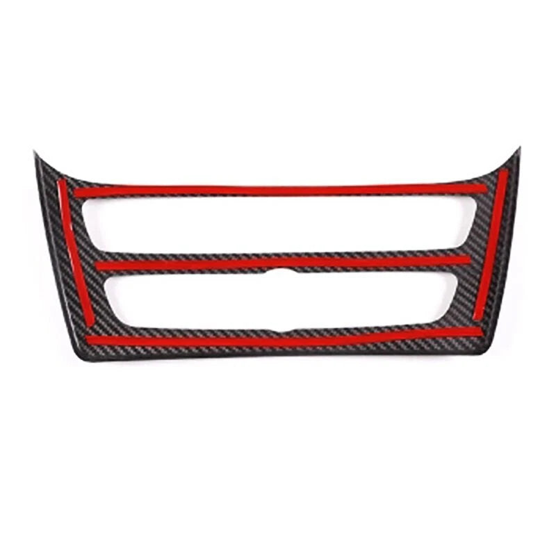 100% Carbon Center Console CD Panel Cover Trim for Benz G500 G63 W464 2019-2023