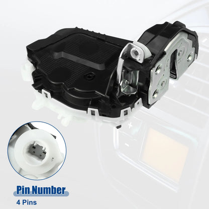 Rear Left Side Door Lock Actuator for Honda Accord (2013-2015) Black